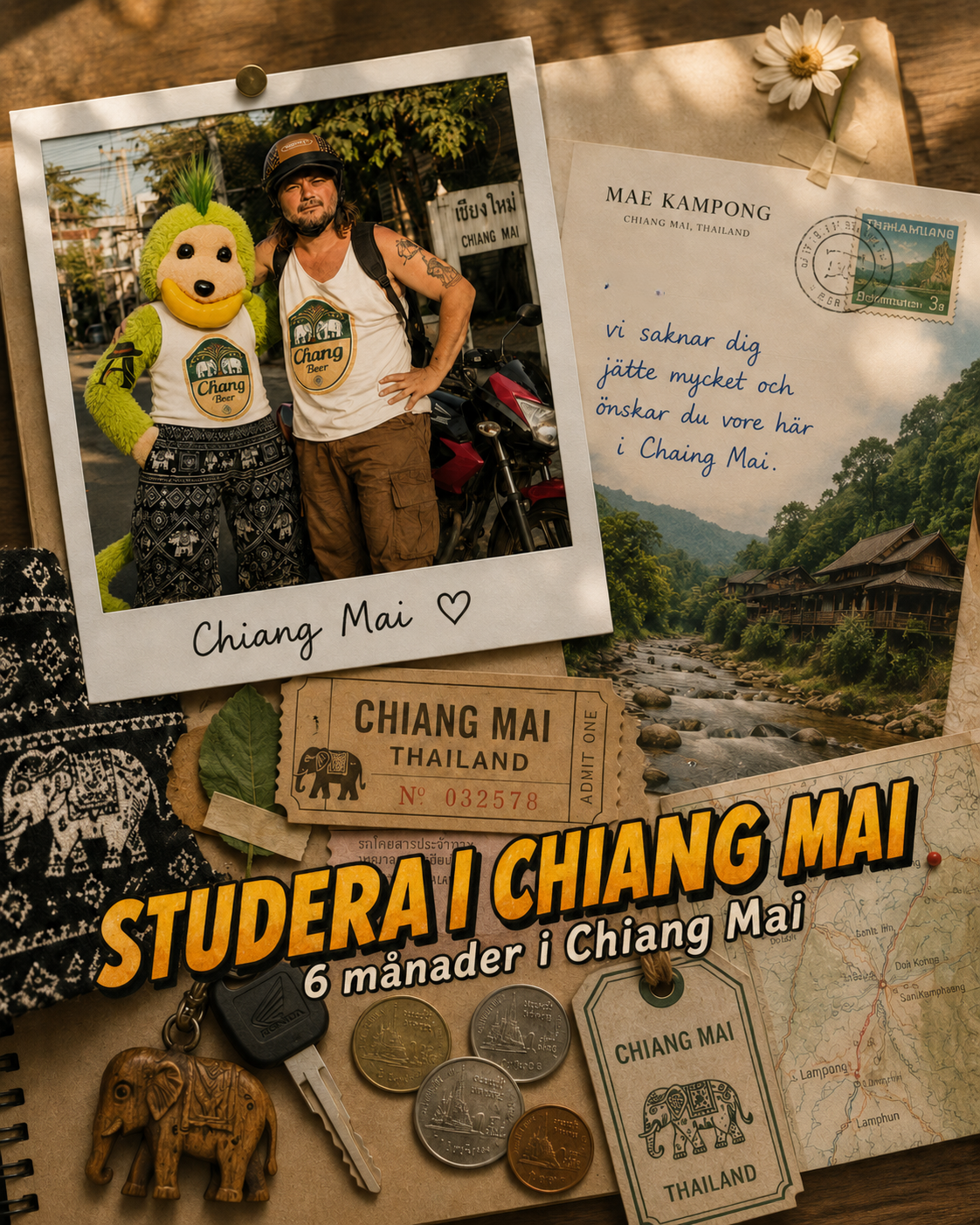 Åberg På Äventyr - studera i Chiang Mai, Thailand